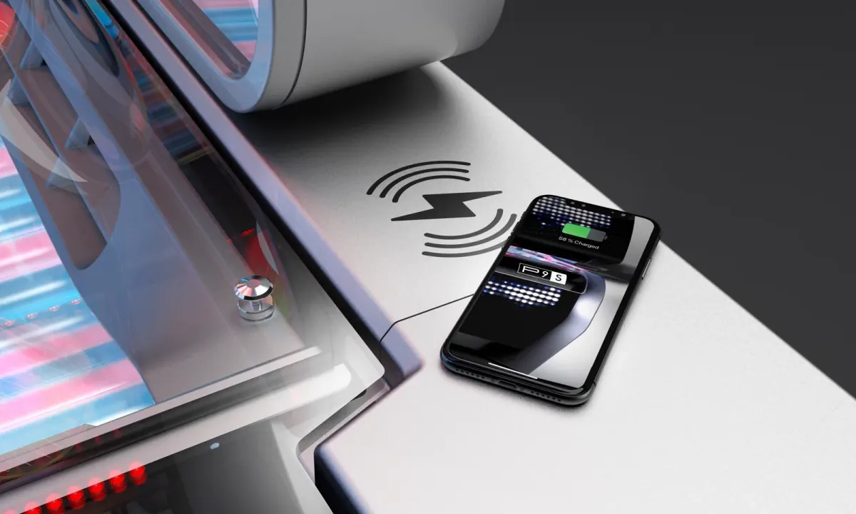 Wireless Charging an der megaSun P9S